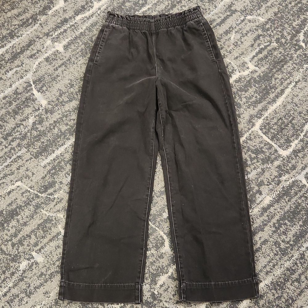 American Eagle Black Baggy Jeans 8